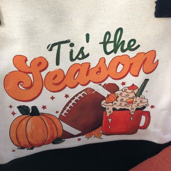 SALE🎃Large Fall Tote🎃 - Picture 4 of 6